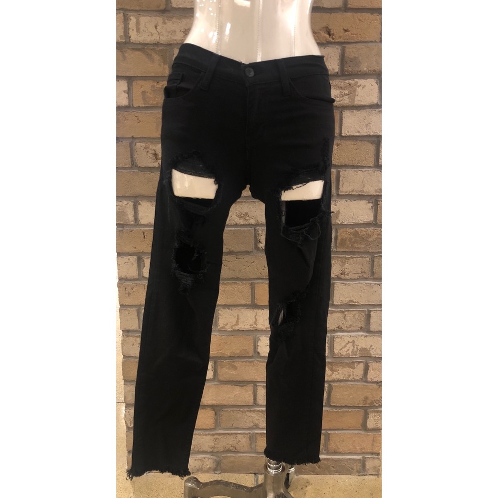Flying Monkey Distressed Denim Jeans